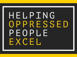 Helping Opressed People Excel Logo
